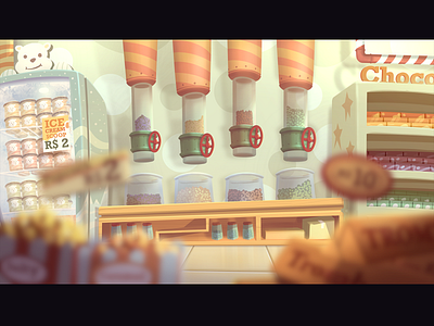 Candy Store - Interior