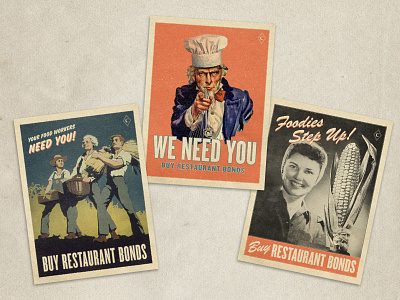 Cadre Restaurant Bond Posters