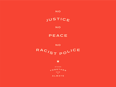 No Justice No Peace black lives matter blm design graphic design poster poster design protest poster type type design type poster typography typography poster