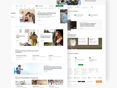Grupo Petersen banking banking website components design figma ui ux web website