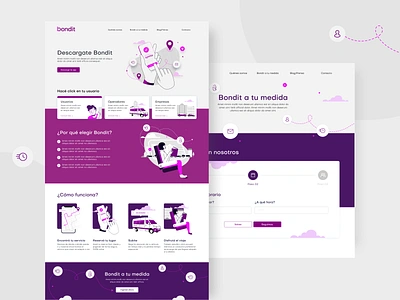 Bondit design graphic design illustration ui ui design web website