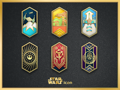 star wars icon app design icon illustration ui