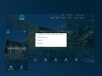 Nilüfer Belediyesi | Concept Redesign belediye concept kuark landing mobile nilufer redesign search ui