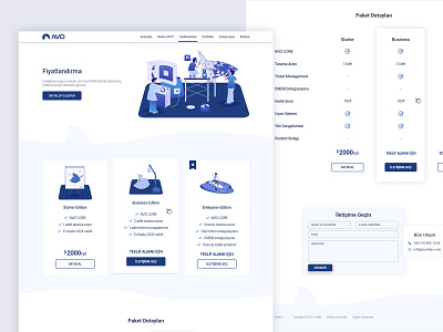 AVCI Labs | Pricing Page anasayfa app avci avcilabs design features homepage illustration kodia landing mobile page pricing pricing table scan scanner security ui vulnerability website