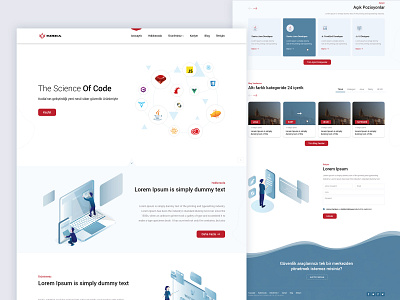 Kodia Software | Landing Page Concept