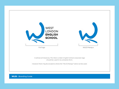 West London English School branding guidelines