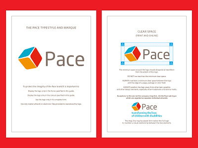 Pace Corporate Guidlines 1 artwork brand guidelines branding logo logo design rebrand vector