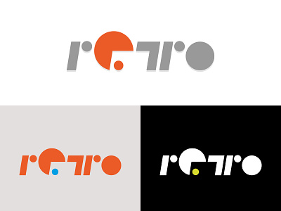 Retro branding concepts
