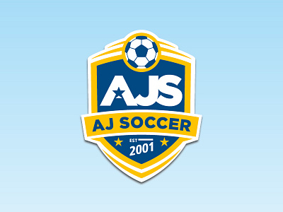 Aj Soccer logo brand guidelines branding logo