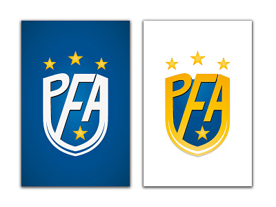 PFA Football Academy football logo rebrand soccer