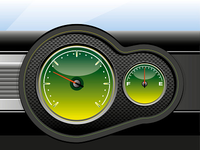 Dials artwork illustration vector