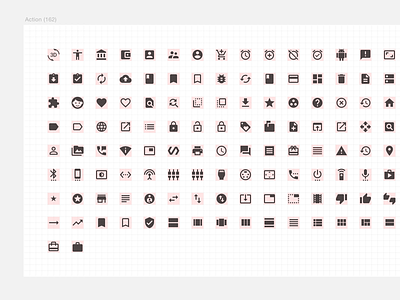 Material design icon set for Sketch android icon icons material set sketch ui