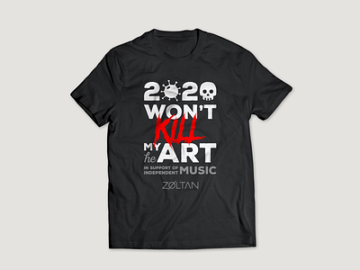 2020 Won't Kill My (he)Art ai campaign digital design fundraising t-shirt vector vector art