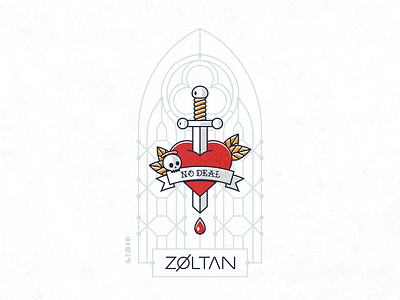 Single artwork for No Deal by ZØLTAN