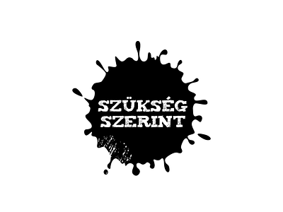Szükség Szerint Logo Concept Nr.1