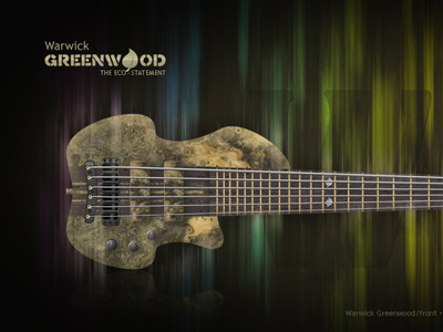 Warwick Greenwood Bass Concept bass bass guitar greenwood illustration illustrator photoshop warwick