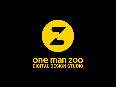 OneManZoo logo ai digital design logo logo design onemanzoo respiro media vector