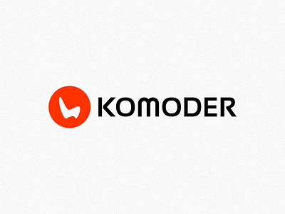 Komoder logo digital design komoder logo onemanzoo respiro media vector