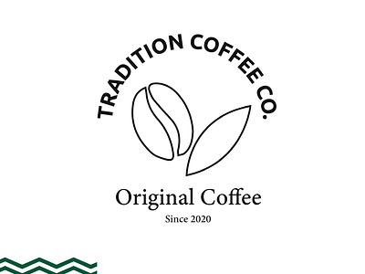Tradition Coffee Co. american brand coffee coffeelover coffeetime coffeshop design logo modern pattern usa vishwaabhishek