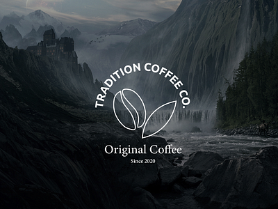Tradition Coffee Co. Logo coffee coffeelogo coffeshop logo minimal modern solid traditionlogo