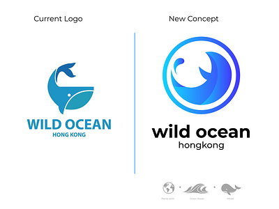 Wild Ocean Logo Redesign