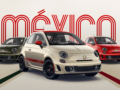 Abarth-mx banner branding cars design fiat ui ux visual design web webdesign website