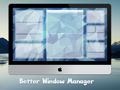 Better Window Manager Mac App Icon apple better window manager desktop icon mac os x windows