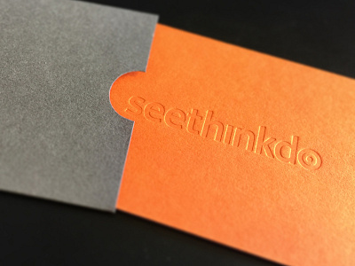 Design taught me to... see think do branding letterpress logo playoff shjopify type typography