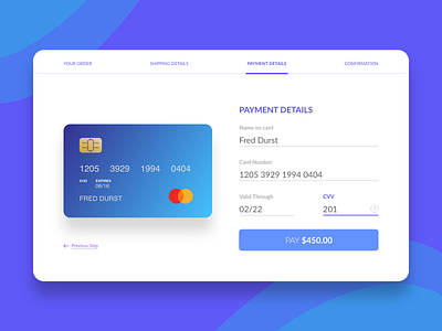 Credit card checkout checkout creditcard dailyui design graphicdesign uidesign webdesign