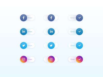 Social Share app appdesign dailyui design social share socialmedia ui uidesign uxdesign