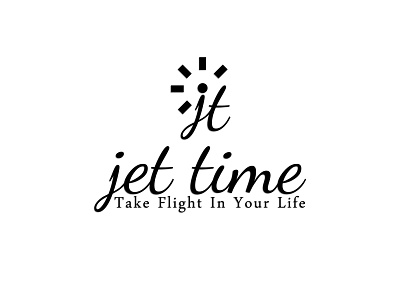 j+ t Logo | Jet Time Logo