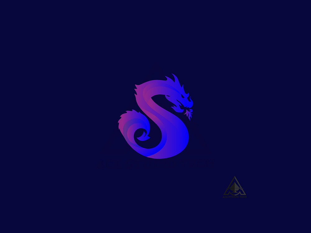 Dragon Logo | S Logo by innovatixhub on Dribbble