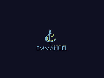 Iglesia Bautista Libre Emmanuel branding businesslogodesigners church logo graphicdesign logo logo mark logodesign logomakeronline minimalist logo symbol vector