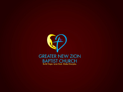 Greater New Zion Baptist Church baptist custom logo graphicdesign logo logo icon logo ideas logo identity logo mark logodesign logos mark minimalist logo peace religious symbol ui design uxdesign vector