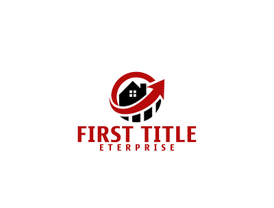 FIRST TITLE ETERPRISE accounting capital growth home investment logo real estate real estate logo