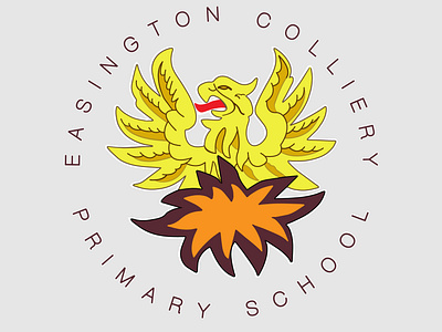 Education logo (Easing Colliery logo)