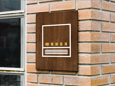 MOUSA sandwiches branding graphic design illustrator logo photoshop restaurant sandwich sandwiches