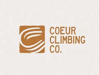 Climbing Gym Logo branding climbing design flat icon logo logotype outdoors outdoorsy textured vector