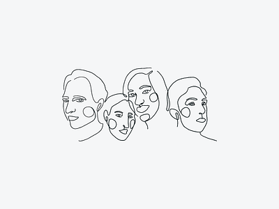 Single-Line Portraits