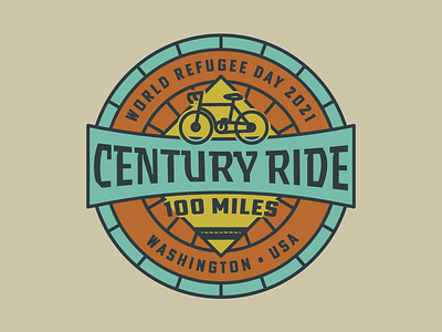 Century Ride T-Shirt Design