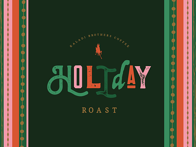 Holiday Coffee Label — WIP alaska branding design grit illustration letterpress texture type typography vector