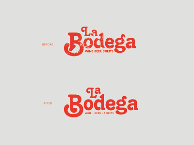 La Bodega Brand Refresh brand brand design branding design illustration local business logo rebrand refresh small business vector