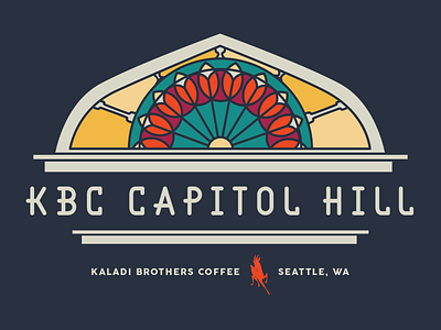 Kaladi Bros Coffee | Capitol Hill Grand Opening branding design flat icon illustration logo vector