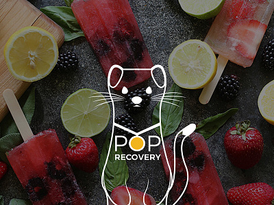 Pop Recovery 1 branding concept logo