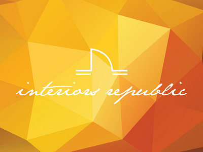 Interiors Republic #1 branding concept logo