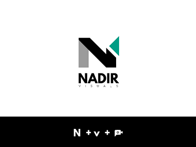 Nadir Visual - Video production Logo design