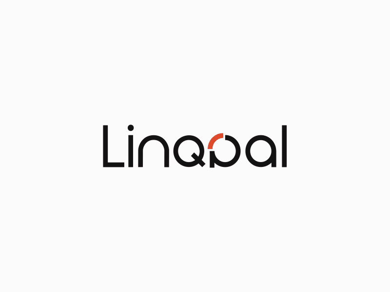 Logo Animation - Linqpal by sheikh sohel 2d animated logo linqpal logo animation minimal motiongraphics sheikh sohel sohel