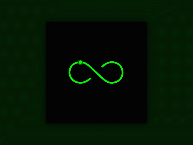 Infinity Loop Loading Animation sheikh sohel by Sheikh Sohel on Dribbble
