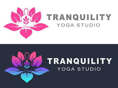 Tranquility Yoga Studio - Logo Design