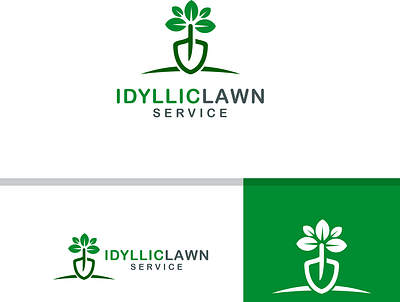 Fourth Dimension Logo | Idyllic Lawn Service design fourth dimension logo fourthdimensionlogo graphicdesign icon illustration logo mock up vector